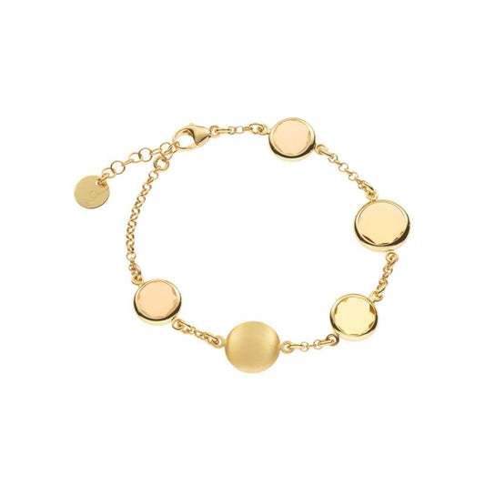 Le Chicche bracelet with soap-shaped elements and champagne glasses