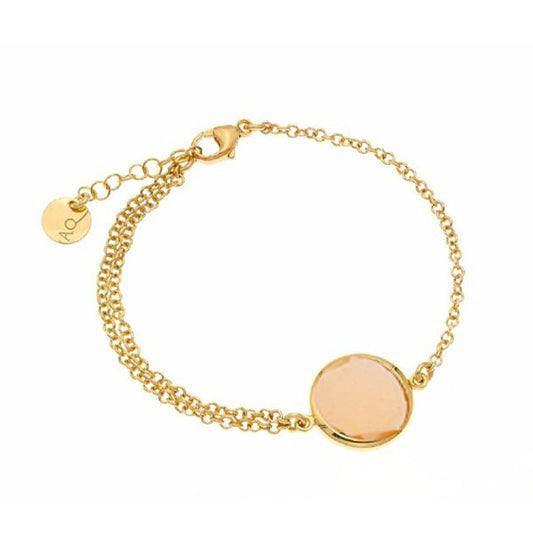 Le Chicche bracelet with16mm champagne glass paste