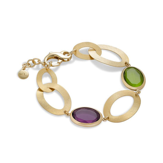 Caramelle Vintage bracelet with multicolor glass pastes